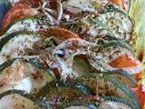 Courgettes au gratin