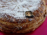 Galette feuilletée frangipane noisette et amande