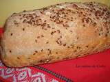 Pain aux graines sur poolish