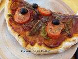 Pizza aux anchois