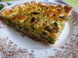 Quiche à la courgette