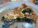 Quiche saumon et épinards