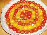 Tarte aux tomates cerise