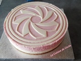 Entremet coco-fraise