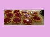 Tartelettes aux pralines