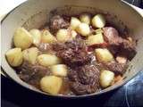 Boeuf au vin rouge