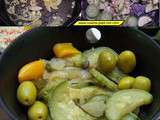 Courgettes au citron confit - la recette