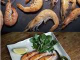 Gambas à la plancha - la recette