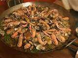 Paella -  recette aux fruits de mer et au poulet