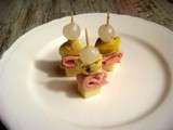 Pincho artichaut - Beaufort - jambon