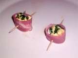 Pinchos oeuf jambon - la recette