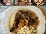 Tajine de pintade aux abricots et  fruits secs