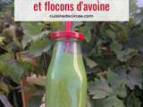 Smoothie chou kale raisin avoine