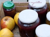 Compote pommes-myrtilles : la faire et la conserver - stérilisation