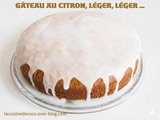 Gâteau au citron simple et léger, léger