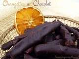 Orangettes au chocolat