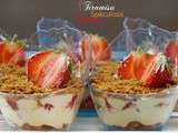 Tiramisu Spéculoos et fraises