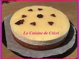 Entremet poires et chocolat