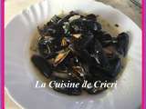 Moules au Roquefort