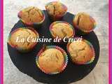 Muffins épicés orange et bananes