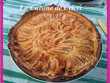 Tarte aux pommes et frangipane