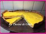 Tarte crémeuse et fondante à l'orange