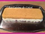 Terrine chocolat blanc aux fraises