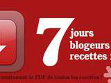 Fin du fil rouge 7 blogueurs/ 7 recettes