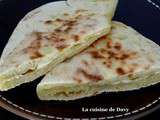 Naans au fromage