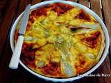 Quiche endives et morbier