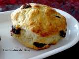 Scone au raisin