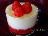 Tiramisu fraise citron