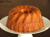 Bundt cake à la vanille, sauce caramel au beurre salé