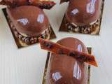 Entremets chocolat vanille