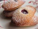 Financiers vanille-framboise