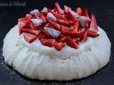 Pavlova aux fraises