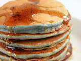 Pour la chandeleur! Pancakes amandes, myrtilles et zestes de bergamote