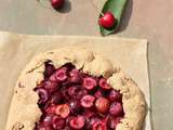 Tarte rustique aux cerises