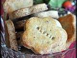 Biscuits Alexie à la noisette et aux zestes de clémentines