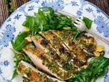 Blancs de poulet en croûte d’herbes citronnée