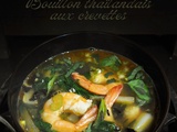 Bouillon Thaïlandais aux crevettes