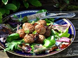 Boulettes croustillantes d'agneau aux feuilles de menthe