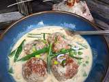 Boulettes de viande de boeuf au curry Thaï