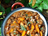 Champignons de Paris à la mode Bourguignonne