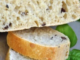 Ciabatta alle olive, recette Italienne