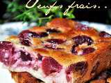 Clafoutis aux cerises du jardin