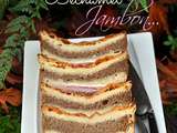 Croque cake au jambon