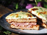 Croque-Monsieur rustique à la Béchamel & pain de châtaigne