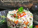 Ensalada de quinoa boulgour