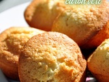 Financiers au citron vert